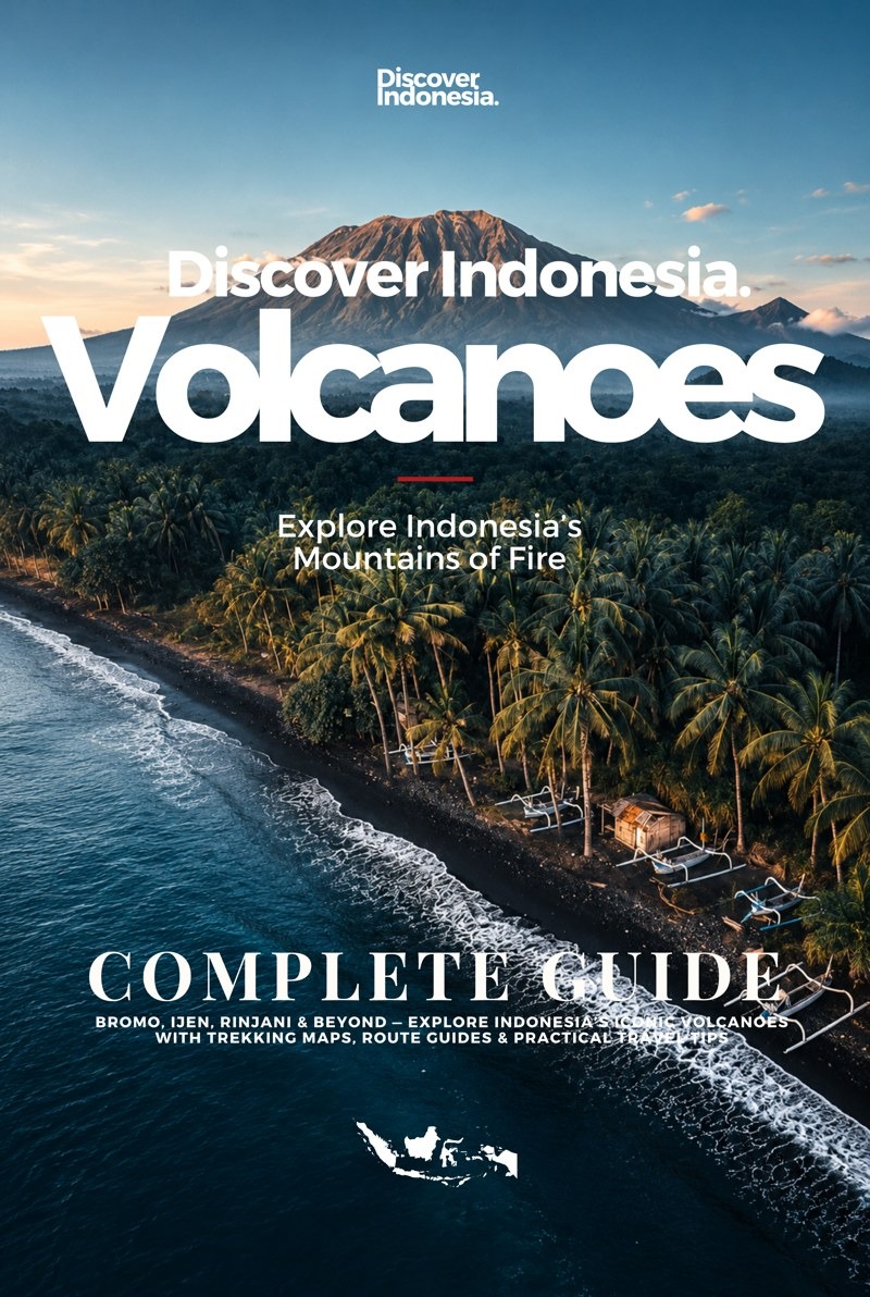 Discover Indonesia: Volcanoes, Complete Guide, cover